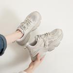 Кроссовки AGSDON Chunky Sneakers Women's Low-top, серый - фото 18