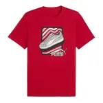 Футболка GRAPHIC Sneaker Unisex Puma, красный - фото