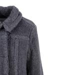 Пальто женское серое MaxMara - фото 7