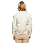 Куртка Urban Classics Diamond Quilt Nylon padded, бежевый - фото 2