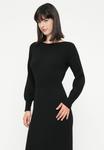 Платье VILA VIKERRY BOATNECK MIDI DRESS, Black - фото 4