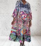 Платье Dibble многослойное в мультиколоре Johnny Was - фото 2