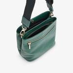 Сумка-Ведро из кожи Dion Whistles, зеленый - фото 4