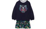 Детское платье KENZO, темно-синий - фото