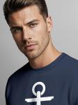 Neverless Свитшот 'Anker' в цвете Navy - фото 4