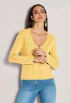 Кардиган MADELEINE, желтый - фото