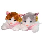 Большой пятнистый котенок лежит DEEF - фото 2