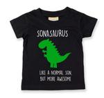 Футболка Сына Динозавра 60 SECOND MAKEOVER, черный - фото