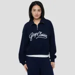 Свитшот женский GAP, синий - фото 3