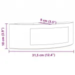 Настенный светильник Vidaxl, черный - фото 6