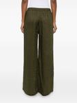 P.A.R.O.S.H. брюки широкого кроя, зеленый - фото 4