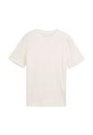 Футболка TOM TAILOR DENIM Basic T-shirt, Gardenia White/White - фото 5
