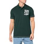 LACOSTE Зеленая поло для мужчин - фото 4