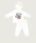 Спортивный костюм regular fit Guess, белый - фото