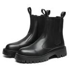 Челси Ботинки Мужские Yedani, цвет Black Fleece-Lined - фото 4