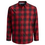 Рубашка Jack & Jones Gingham Twill, красный - фото 3