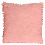 Подушка EDANTI Bohon, розовый - текстиль - 45 x 3 x 45 см - фото
