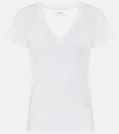 Футболка из хлопкового джерси VINCE, белый - фото