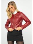 Кожаная куртка Wittchen Jacket, красный - фото 2