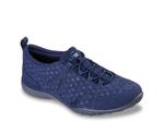 Кроссовки Skechers Breathe Easy Slip-On Sneaker - Women's, темно-синий - фото