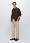 Брюки-Джоггеры Massimo Dutti, Beige - фото 2
