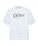 Футболка с логотипом Off White, белый - фото