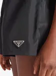 Шорты Re-Nylon с логотипом Prada, черный - фото 5