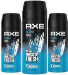 Axe Ice Chill, Аэрозольный дезодорант, 3x150 мл - фото