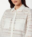 Рубашка с воротником Regular fit Marella, белый - фото 4