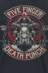 Футболка Five Finger Death Punch Biker Skully, черный - фото 3