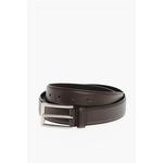 Коричневый кожаный ремень Prada, Brown - фото