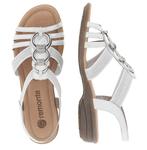 Сандалии Remonte, серебряный - фото 3