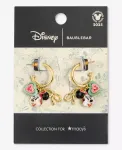 Disney | Серьги Macy's Minnie Mouse Huggies, эксклюзивно в Macy's Baublebar, gold - фото 3