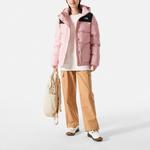 Пуховик женский розовый The North Face - фото 4