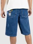 Шорты Empyre Ultra Loose Sk8 Denim W Embroidery Shorts, medium blue - фото