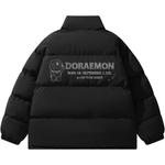 Стеганая куртка унисекс Doraemon, Черный - фото 13