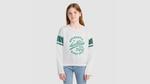 Футболка Varsity Ls для больших девочек S-xl Levi's, Alhambra - White - фото 2