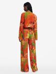 Брюки свободного кроя Desigual Wrap, Orange - фото 6
