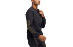 Толстовка adidas Subject Printing Sports Pullover Long Sleeves Black, черный - фото 3