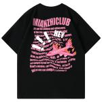 Футболка унисекс хлопковая черная белая - фото 2