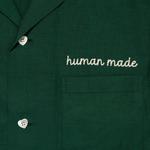Рубашка Human Made Bowling Shirt, зеленый - фото 3