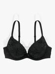 Бюстгальтер Sonia с эффектом пуш-ап Dorina, Pack of 2, Black/White - фото 4