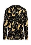 Топ Bicalla MIT BLUMEN-PRINT, Black-Gold/Black - фото 5