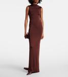 Платье из джерси с драпировкой Victoria Beckham, Coco - фото 2