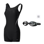 Купальник слитный One piece LINING, черный - фото 7