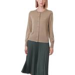 Женский свитер LACOSTE, коричневый - фото 12