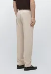 Брюки-Джоггеры Massimo Dutti, Beige - фото 3