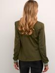 Классический блейзер Kaffe Blazer Kinnie, оливковый - фото 4