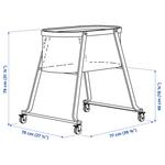 Люлька с матрасом ÄLSKVÄRD IKEA, 40x73 см, цвет birch - фото 7