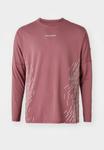 Топ Salomon SENSE AERO TEE, Nocturne/Whisper White/Mottled Berry - фото 5